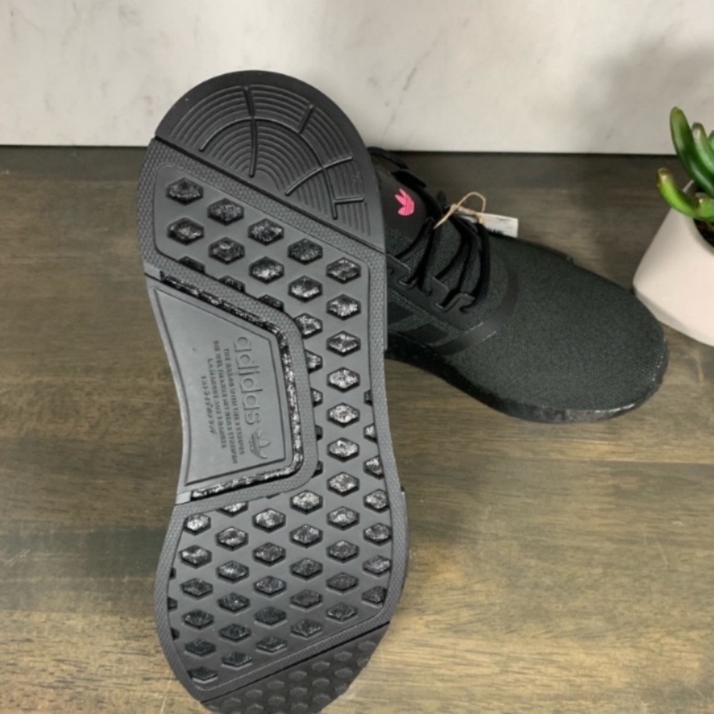 adidas NMD R1 Primeblue Black Solar Pink - Picture 9 of 9